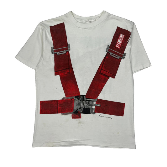 Racing Harness Unbranded T-Shirt - Large Red Cotton