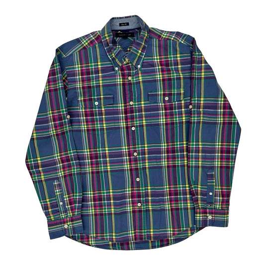 Tommy Hilfiger Checked Shirt - Large Multicoloured Cotton