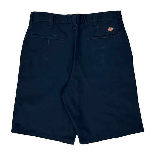 Dickies Chino Shorts - 34W 10L Navy Polyester Blend