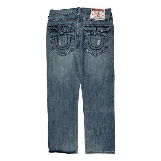 True Religion Jeans - 36W 33L Blue Cotton