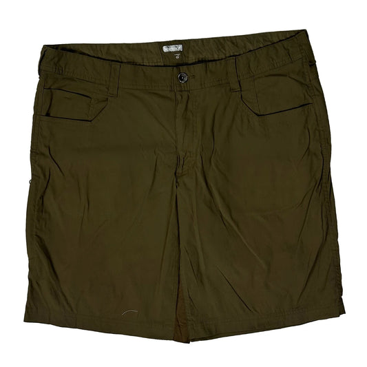 Marmot Hiking Cargo Shorts - 38W 11L Khaki Nylon