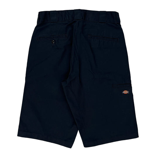 Dickies Shorts - 30W 13L Navy Polyester Blend