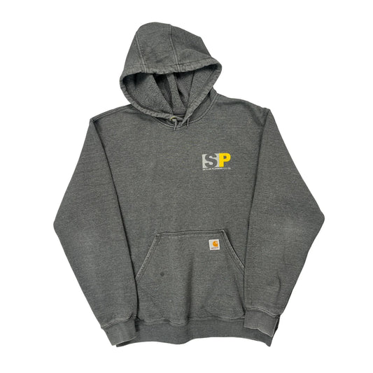 Skylar Plumbing Llc Co. Carhartt Hoodie - Large Grey Cotton