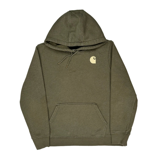 Vintage Carhartt Hoodie - XL Green Cotton