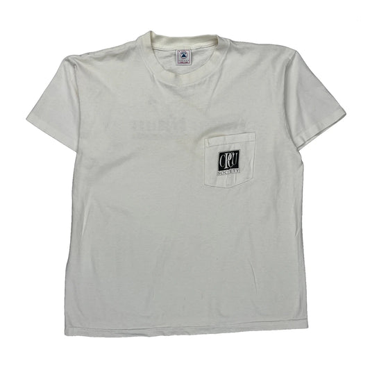 Breaking Barriers Delta Graphic T-Shirt - Large White Cotton