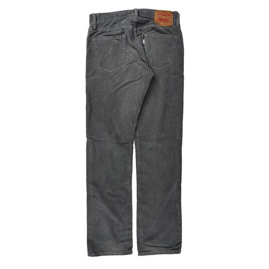 Levis Slim Jeans - 29W 30L Grey Cotton