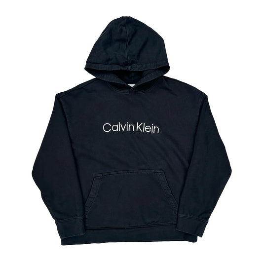 Calvin Klein Hoodie - Small Black Cotton