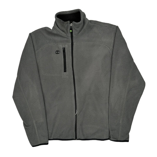 Timberland Fleece Jacket - Medium Grey Polyester
