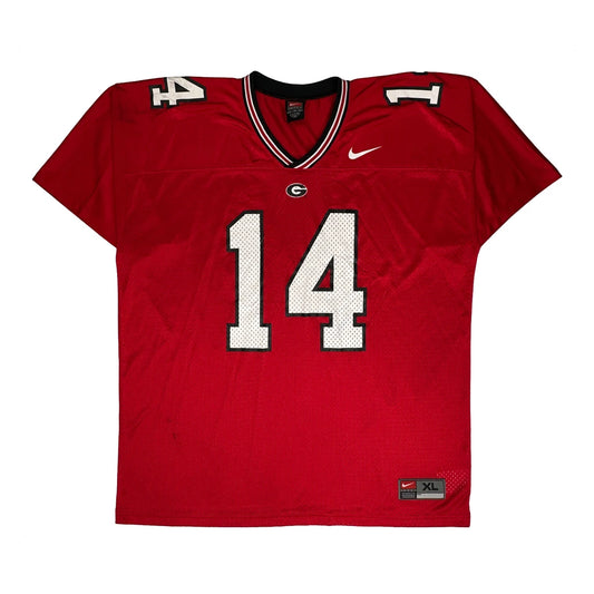 Georgia Bulldogs Nike Football Shirt - XL Red Polyester