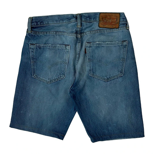 Vintage Levis Denim Shorts - 30W 9L Blue Denim