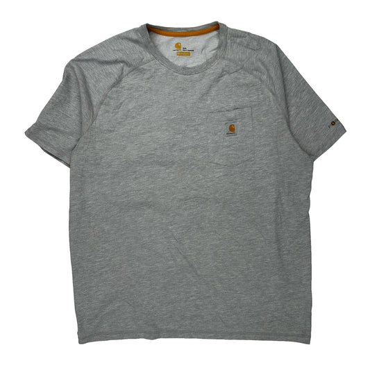 Carhartt T-Shirt - 2XL Grey Cotton