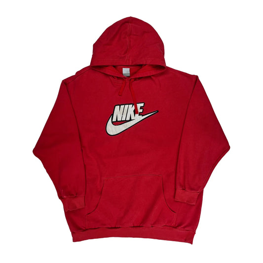 Nike Hoodie - XL Red Cotton