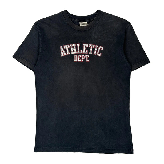 Athletic Dept. Adidas College T-Shirt - Large Black Cotton