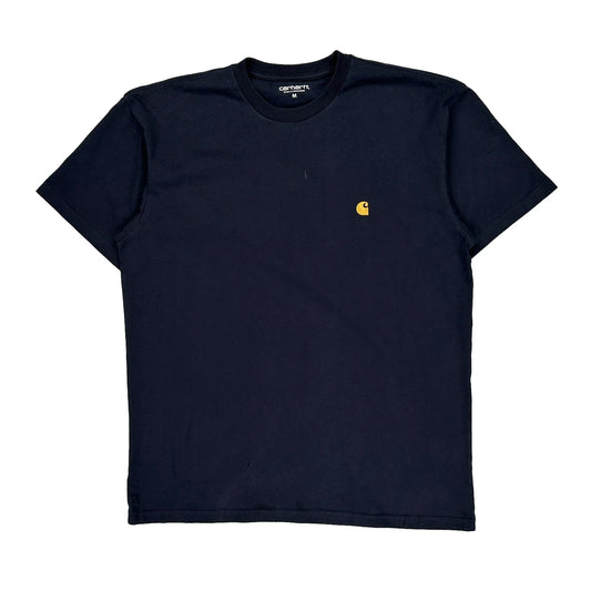 Carhartt T-Shirt - Medium Navy Cotton