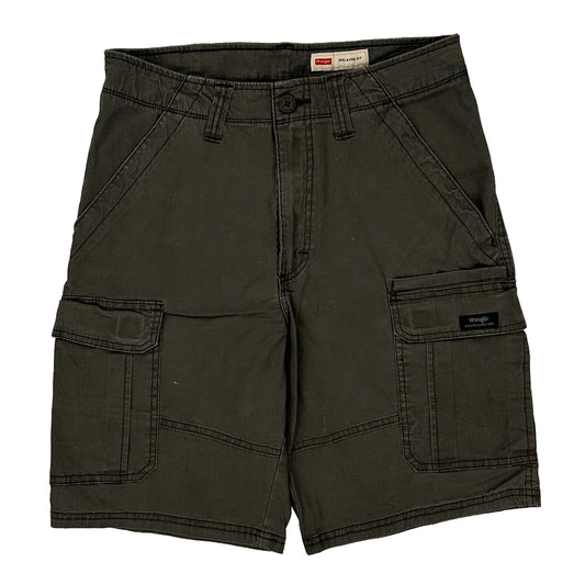 Wrangler Cargo Shorts - 29W 10L Grey Cotton