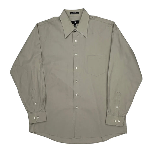 Calvin Klein Shirt - XL Grey Cotton