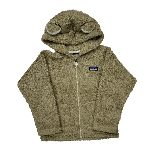 Vintage Age 4 Patagonia Fleece - Small Beige Polyester