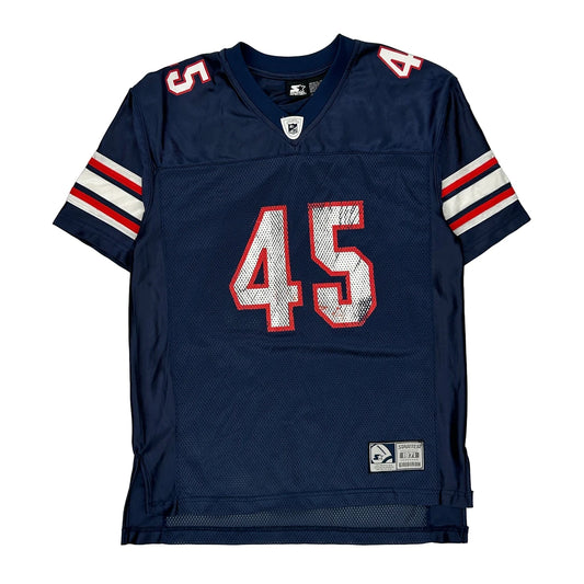 Age 14 Starter Spellout Jersey - XL Navy Polyester