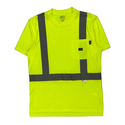 Dickies T-Shirt - Medium Yellow Polyester