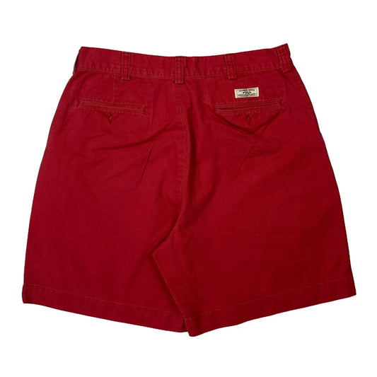 Vintage Polo By Ralph Lauren Shorts - 31W 8L Red Cotton
