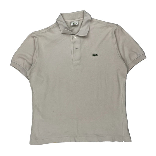 Lacoste Polo Shirt - Medium Grey Cotton