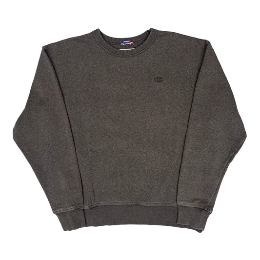 Champion Sweatshirt - Large Grey Cotton