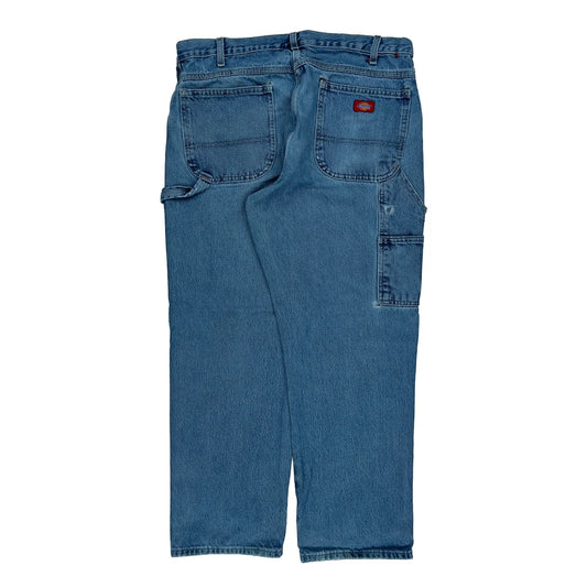 Dickies Carpenter Jeans - 35W 29L Blue Cotton