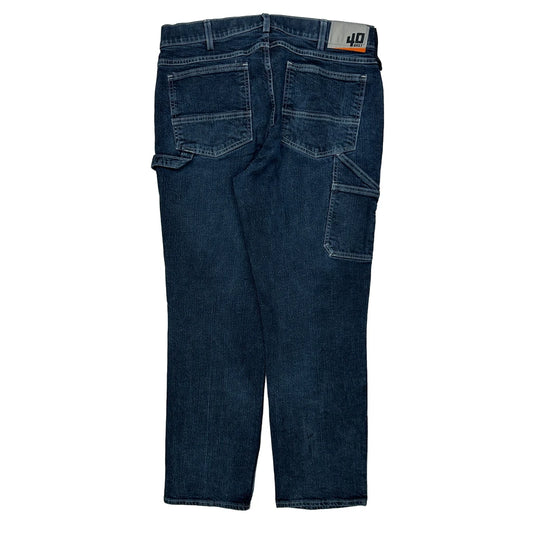 40 Grit Carpenter Jeans - 35W 28L Blue Denim