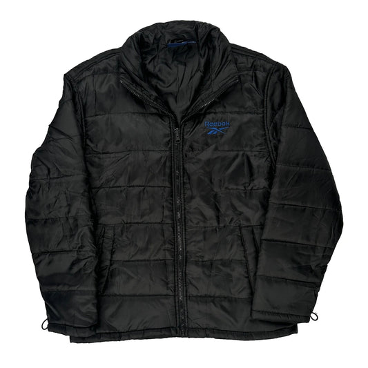Age 13-14 Reebok Puffer - XL Black Polyester