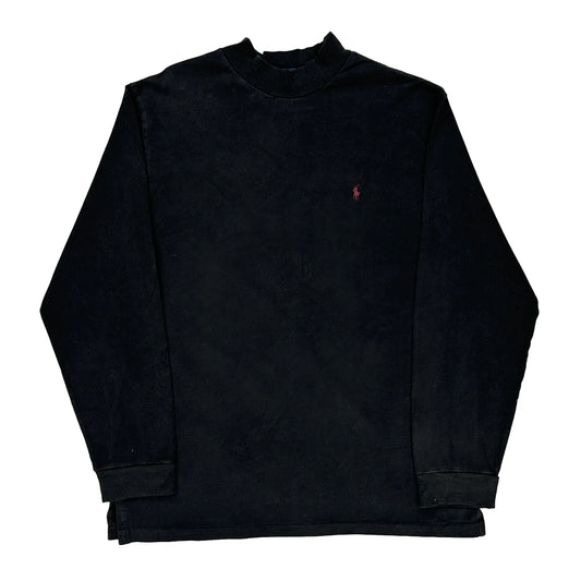 Polo By Ralph Lauren Long Sleeve T-Shirt - XL Black Cotton