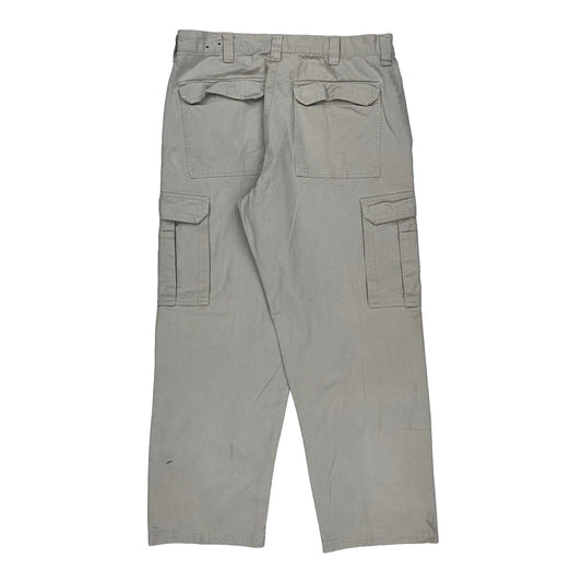Levis Cargo Trousers - 34" Waist Beige Cotton