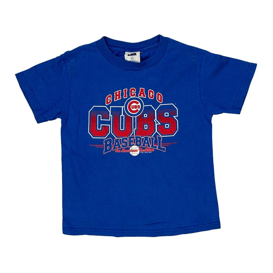 Age 8-10 Chicago Cubs Csa Mlb T-Shirt - XS Blue Cotton