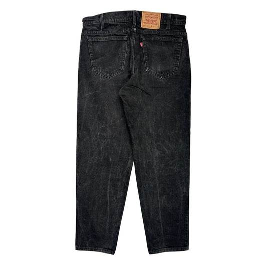 Made In USA Levis 550 Jeans - 35W 30L Black Cotton