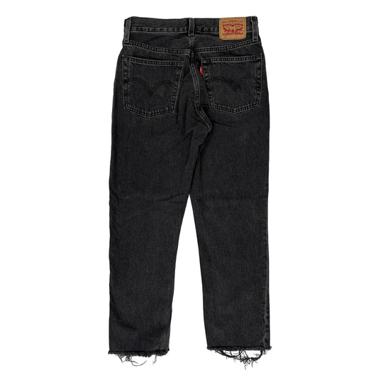 Levis Jeans - 26W UK 6 Black Cotton