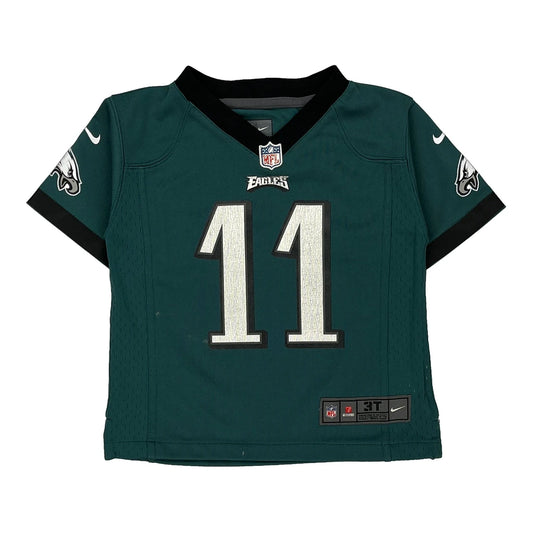 Philadelphia Eagles, Age 3 Nike Football Sweatshirt - XS Green Polyester
