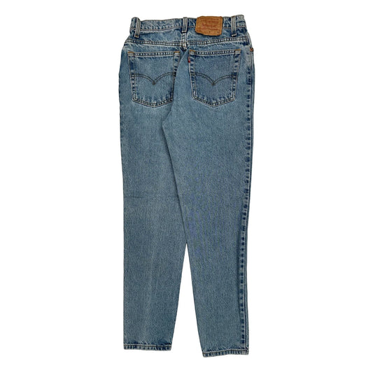 Levis 512 Slim Fit Jeans - 28W UK 8 Blue Cotton