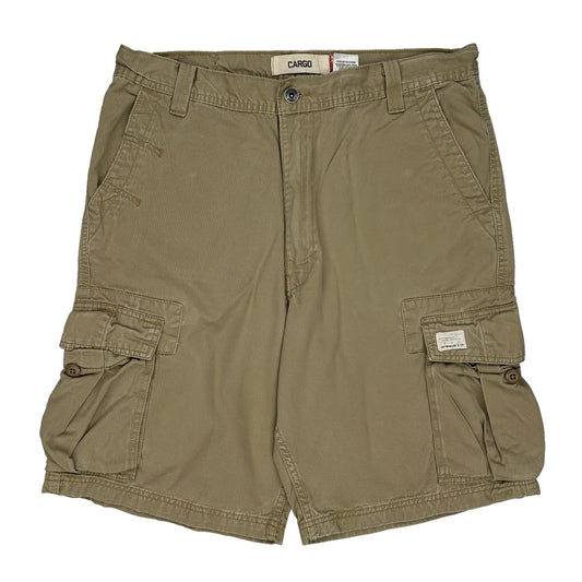 Levis Cargo Cargo Shorts - 36W 11L Khaki Cotton