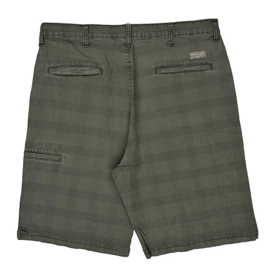 Wrangler Chino Shorts - 36W 11L Khaki Cotton Blend