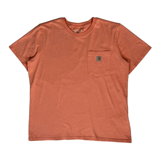 Carhartt T-Shirt - XL Orange Cotton