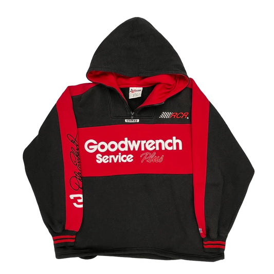 Goodwrench Service Plus Chase Authentics Nascar Hoodie - Large Black Cotton