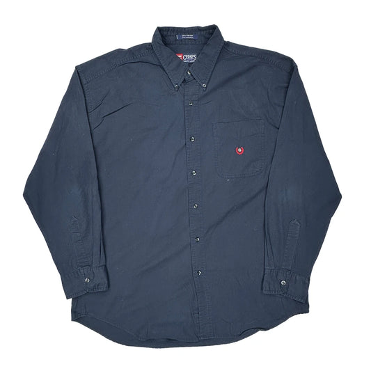 Chaps Ralph Lauren Shirt - XL Navy Cotton