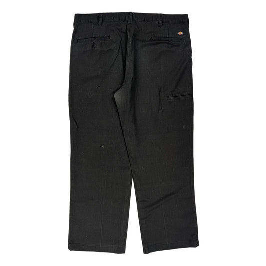 Dickies Trousers - 38W 31L Black Cotton Blend