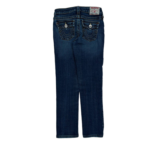 Vintage True Religion Skinny Jeans - 26W UK 4 Blue Denim