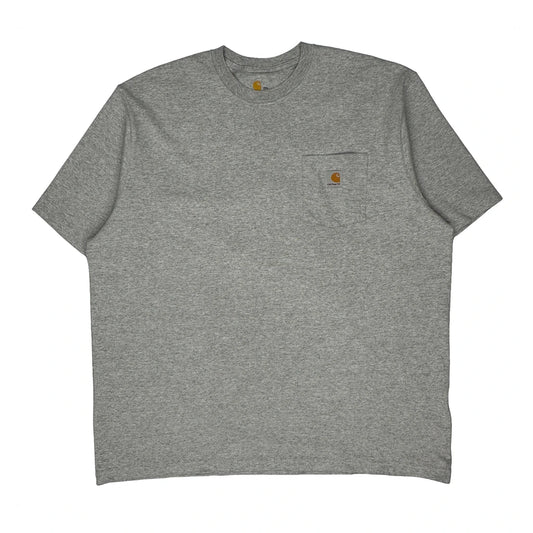 Carhartt T-Shirt - 2XL Grey Cotton