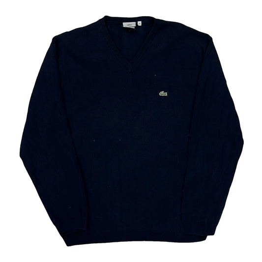 Lacoste Jumper - XL Navy Cotton