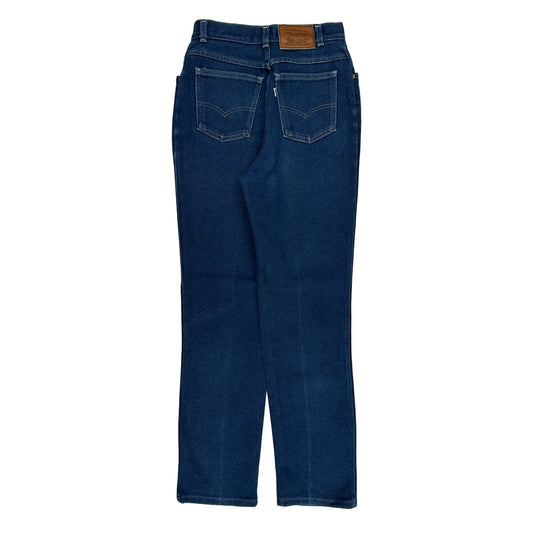 Vintage Levis White Tab Jeans - 26W 31L Blue Denim