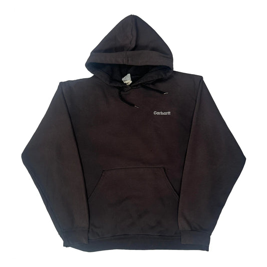 Carhartt Hoodie - XL Brown Cotton Blend
