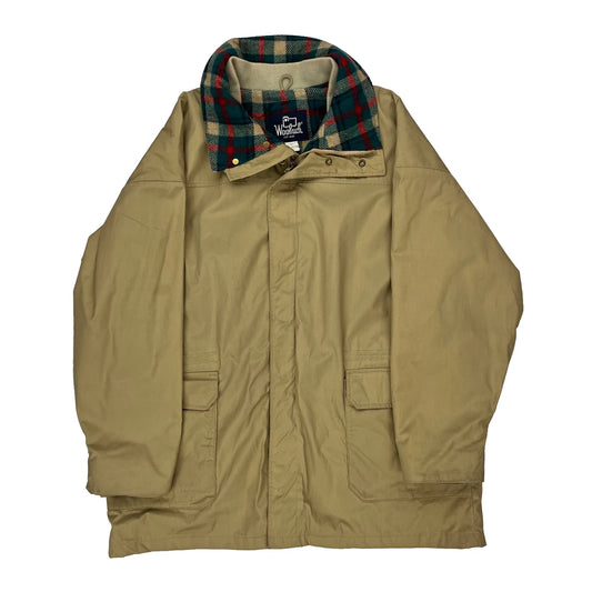 Woolrich Jacket - XL Beige Polyester Blend