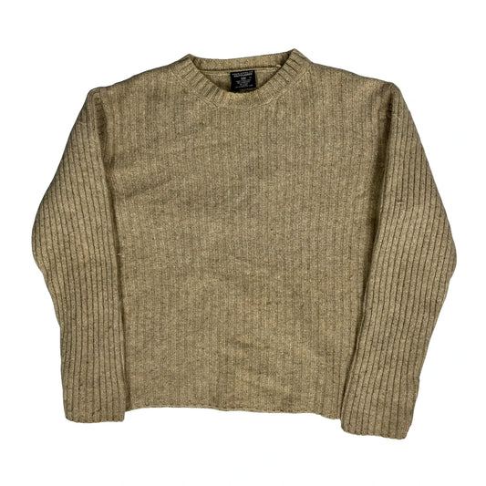 Ralph Lauren Jumper - XL Beige Wool