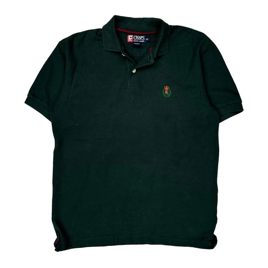 Chaps Ralph Lauren Polo Shirt - Small Green Cotton